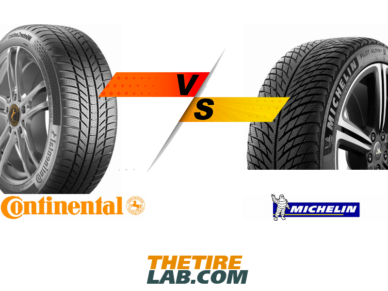 Comparison: Continental WinterContact TS 870 P vs. Michelin PILOT