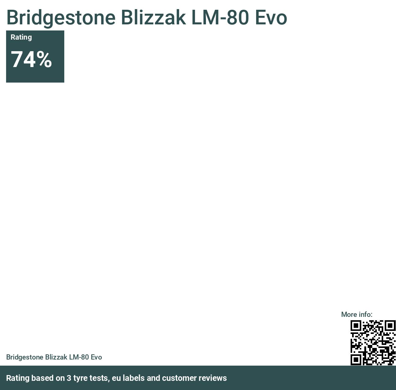 Bridgestone Blizzak LM-80 Evo - Reviews and tests 2024