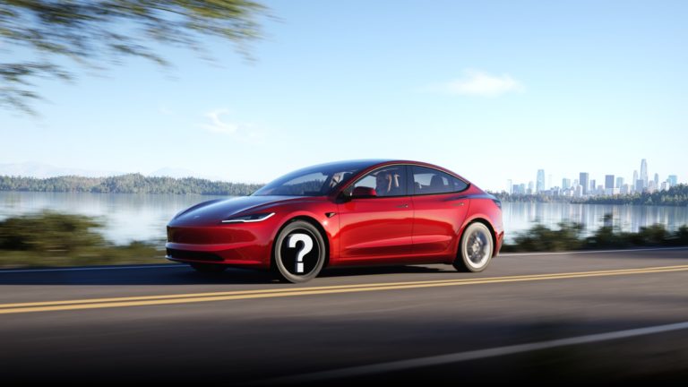 Tesla Model 3 Highland now comes from the factory on Hankook Ion Evo tires